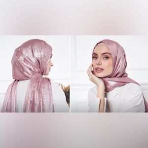 Diamond shimmer hijab scarf